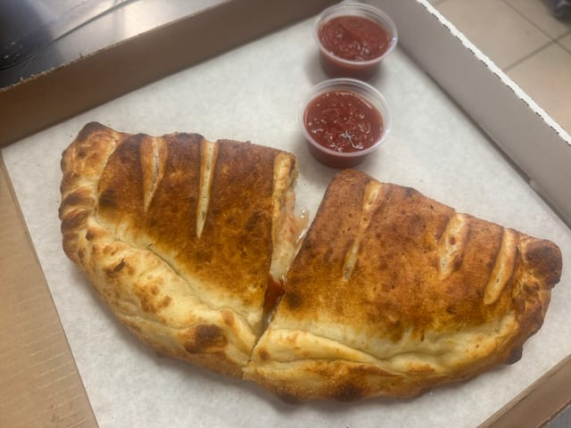 Cheese Calzone.